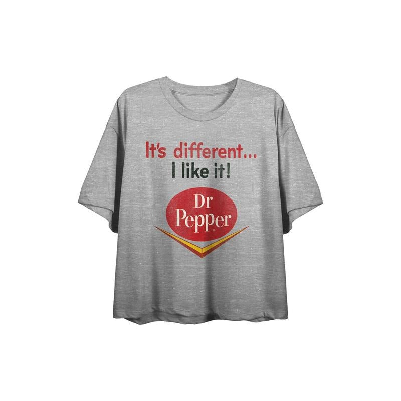 PacSun Women's Dr Pepper I Like It Vintage Cropped T-Shirt Hoodie, Sweatshirt | DripVista.com