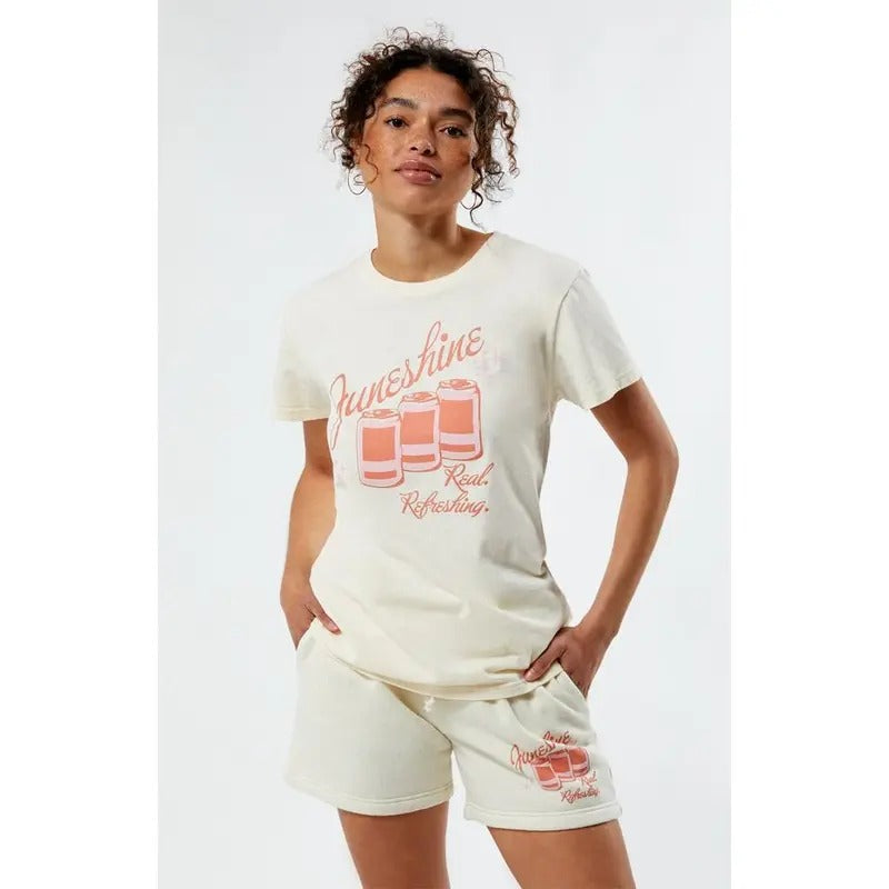 PacSun Women's Juneshine Cans T-Shirt Hoodie, Sweatshirt | DripVista.com