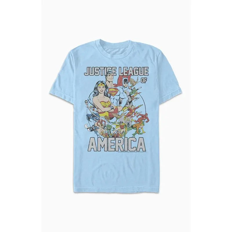 PacSun Women's Justice League Of America T-Shirt Hoodie, Sweatshirt | DripVista.com