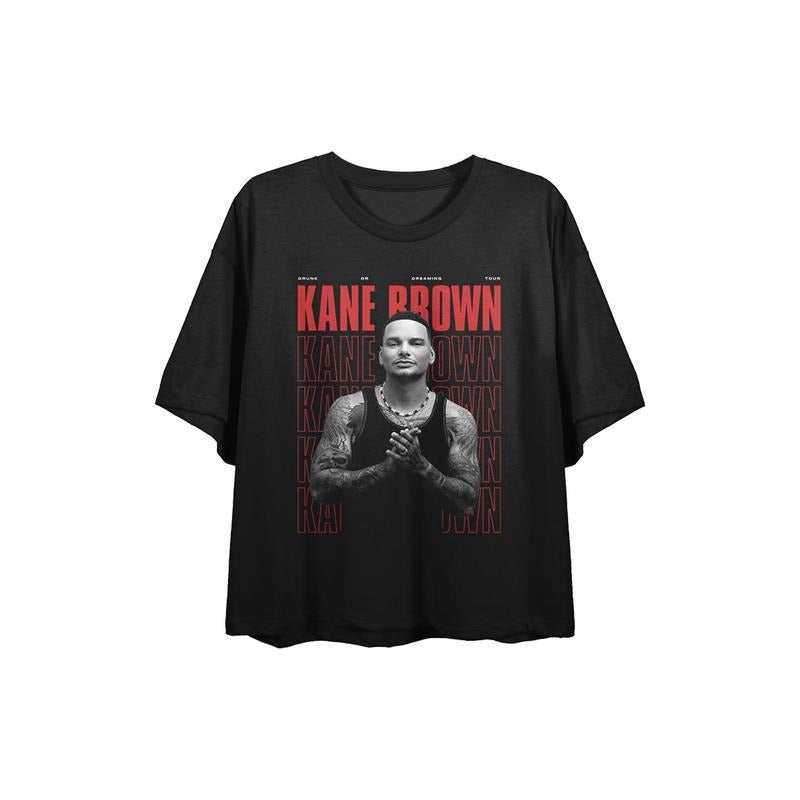 PacSun Women's Kane Brown Tour Locations Cropped T-Shirt Hoodie, Sweatshirt | DripVista.com