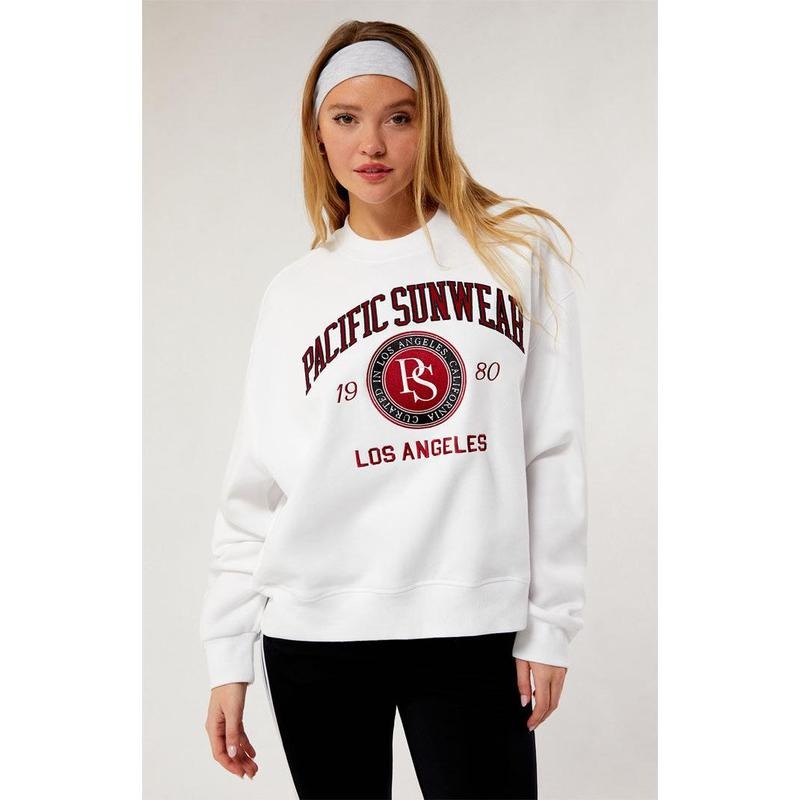 PacSun Women's Pacific Sunwear Curated Crew Neck Sweatshirt T-Shirts, Hoodie | DripVista.com