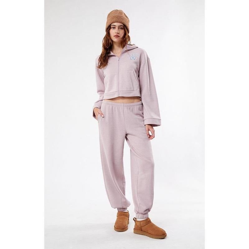 PacSun Women's Pacific Sunwear High Neck Full Zip Hoodie T-Shirts, Sweatshirt | DripVista.com