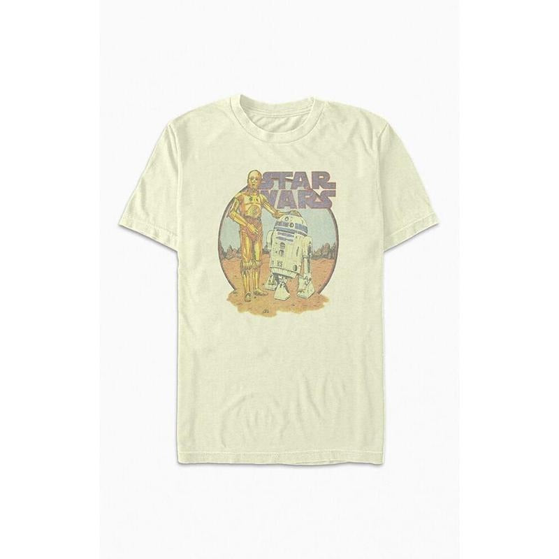 PacSun Women's R2D2 C3PO T-Shirt Hoodie, Sweatshirt | DripVista.com