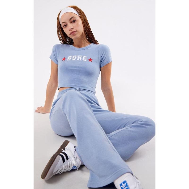 PacSun Women's Soho Baby T-Shirt Hoodie, Sweatshirt | DripVista.com