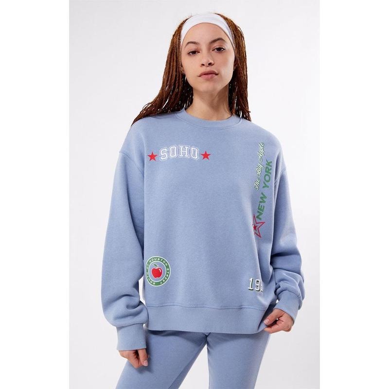 PacSun Women's Soho Crew Neck Sweatshirt T-Shirts, Hoodie | DripVista.com