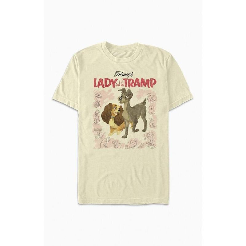 PacSun Women's Vintage Lady And The Tramp T-Shirt Hoodie, Sweatshirt | DripVista.com