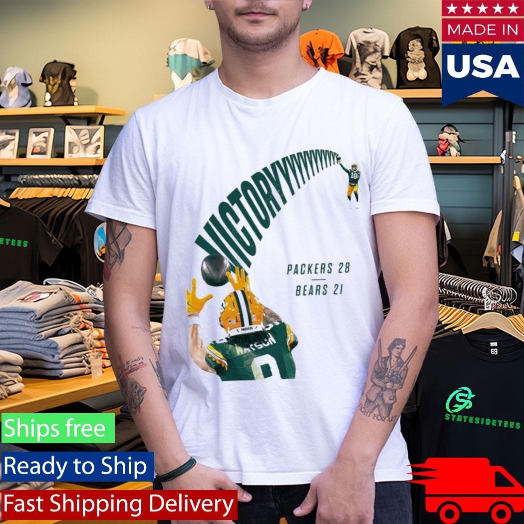 Packers Victory 28 Bears 21 Shirt