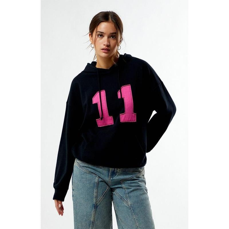 Pacsun Women's 11 Fill Hoodie T-Shirts, Sweatshirt | DripVista.com