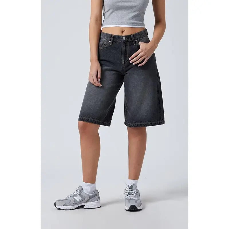 Pacsun Women's Black Extreme Jorts T-Shirts, Hoodie, Sweatshirt | DripVista.com