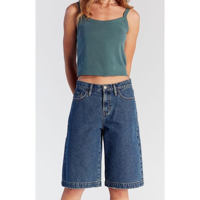 Pacsun Women's Dark Indigo Extreme Jorts T-Shirts, Hoodie, Sweatshirt | DripVista.com