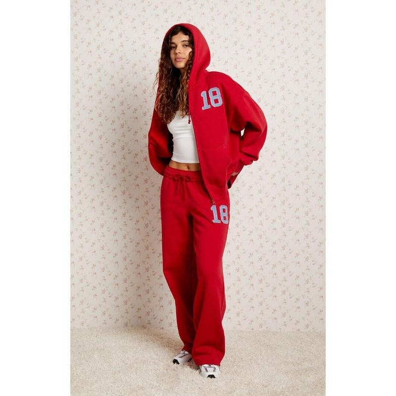 Pacsun Women's Denim Applique Zip Up Hoodie T-Shirts, Sweatshirt | DripVista.com