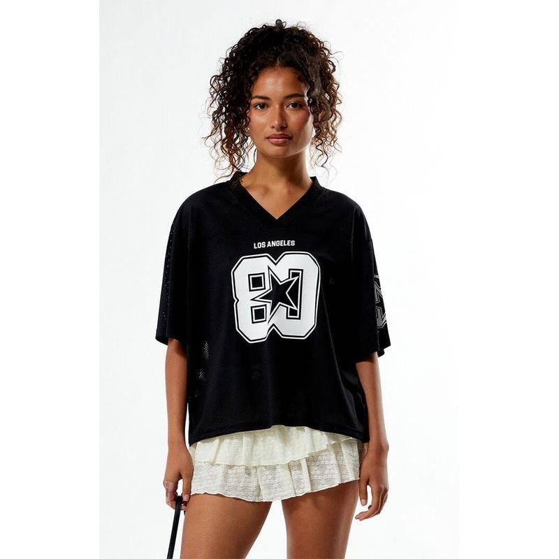 Pacsun Women's LA Star 80 Jersey T-Shirts, Hoodie, Sweatshirt | DripVista.com