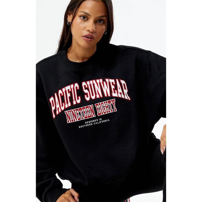 Pacsun Women's Pacific Sunwear 1980 Crew Neck Sweatshirtstyle{n002}2 T-Shirts, Hoodie, Sweatshirt | DripVista.com