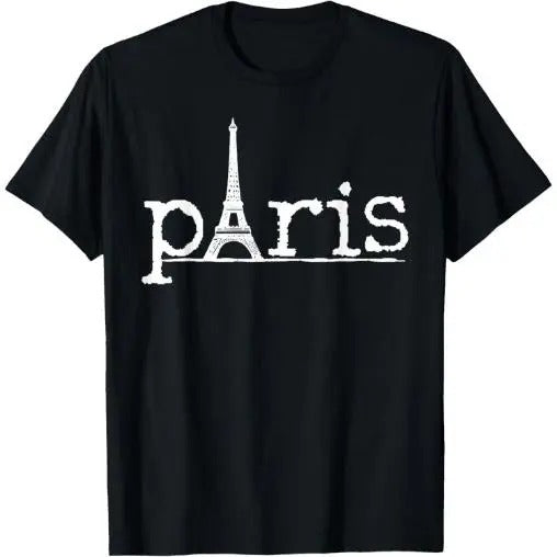 Paris France French Eiffel Tower Europe European Gift T-Shirt Made in USA Hoodie, Sweatshirt | DripVista.com