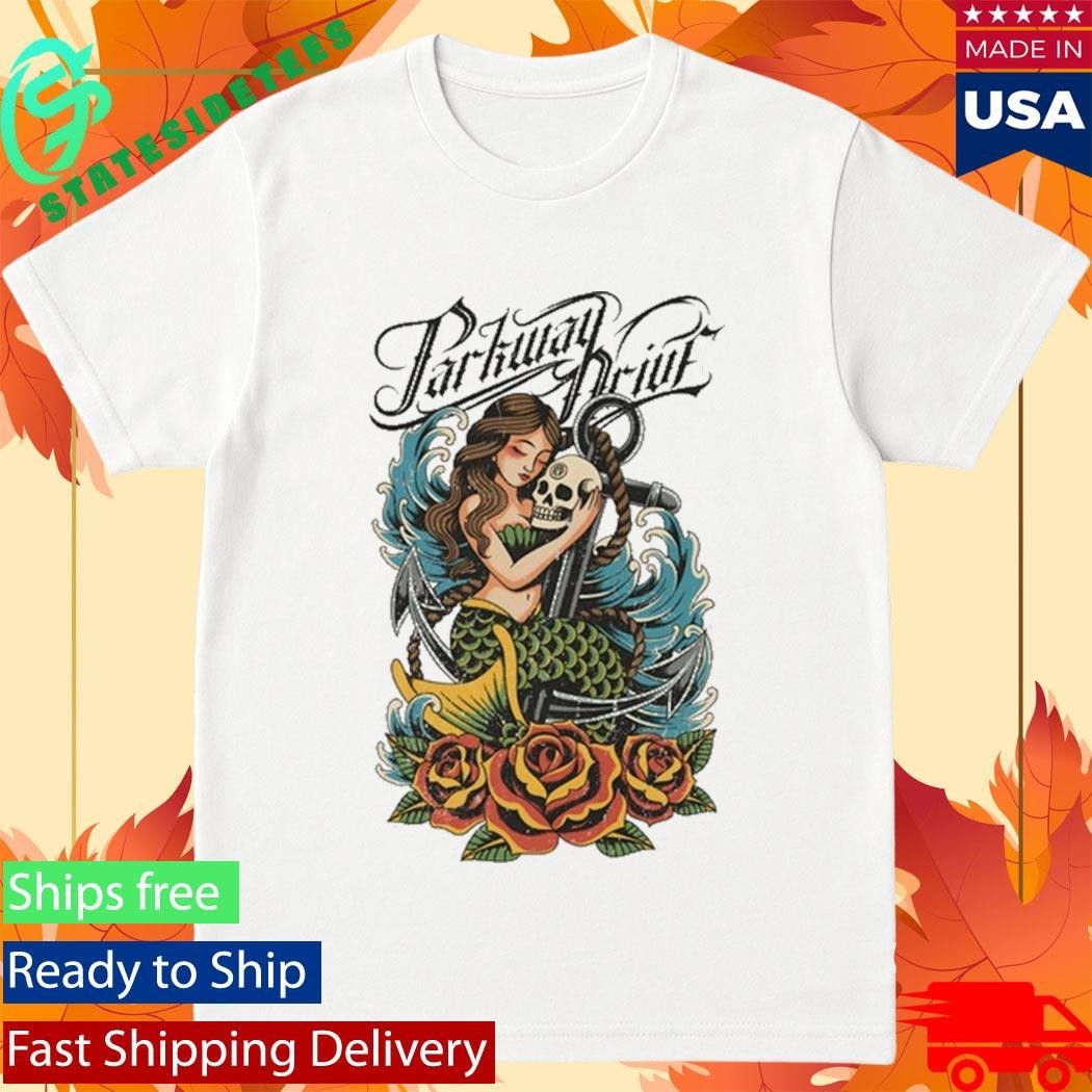 Parkway Drive Mermaid Anchor T-Shirt