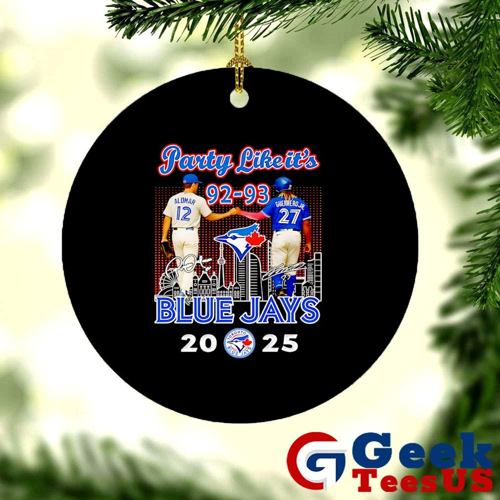 Party Like It’s Season 92-93 Toronto Blue Jays baseball 2025 skyline city shirt