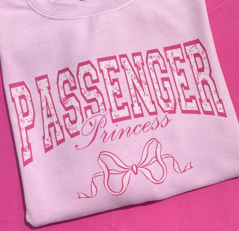 Passenger Princess Comfort Colors T-Shirt Hoodie, Sweatshirt | DripVista.com