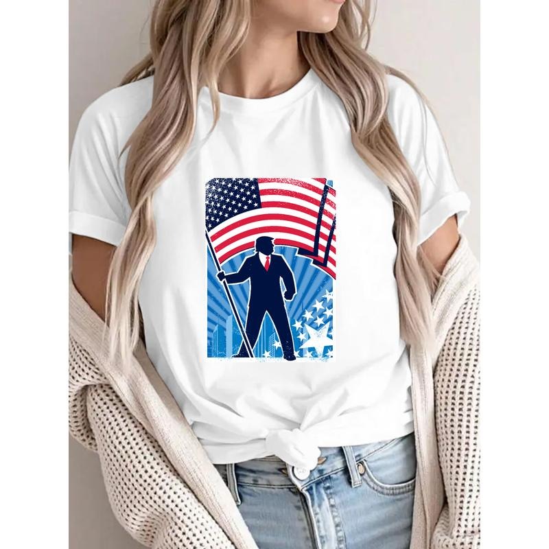 Patriotic Statement Shirt: Bold Figure with Flag against Lightsaber brand Backdrop style 02 Hoodie, Sweatshirt