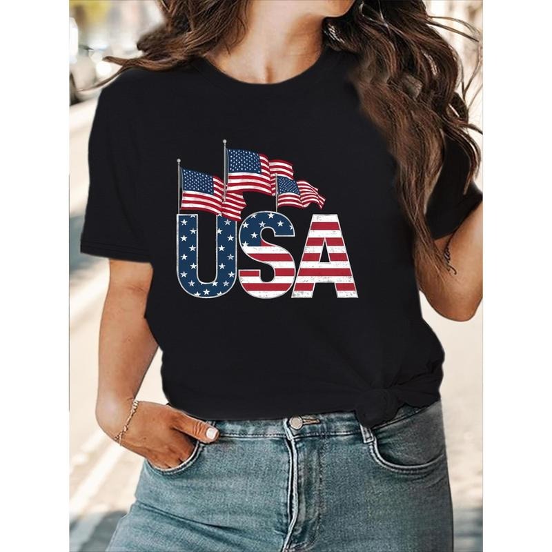 Patriotic USA Flag Design Women'WB shield Comfit T-Shirt style 02 Hoodie, Sweatshirt | DripVista.com