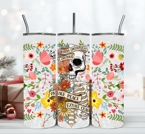 Peace and Chaos Tumbler Drink Drinkware Stainless Steel T-Shirts, Hoodie, Sweatshirt | DripVista.com