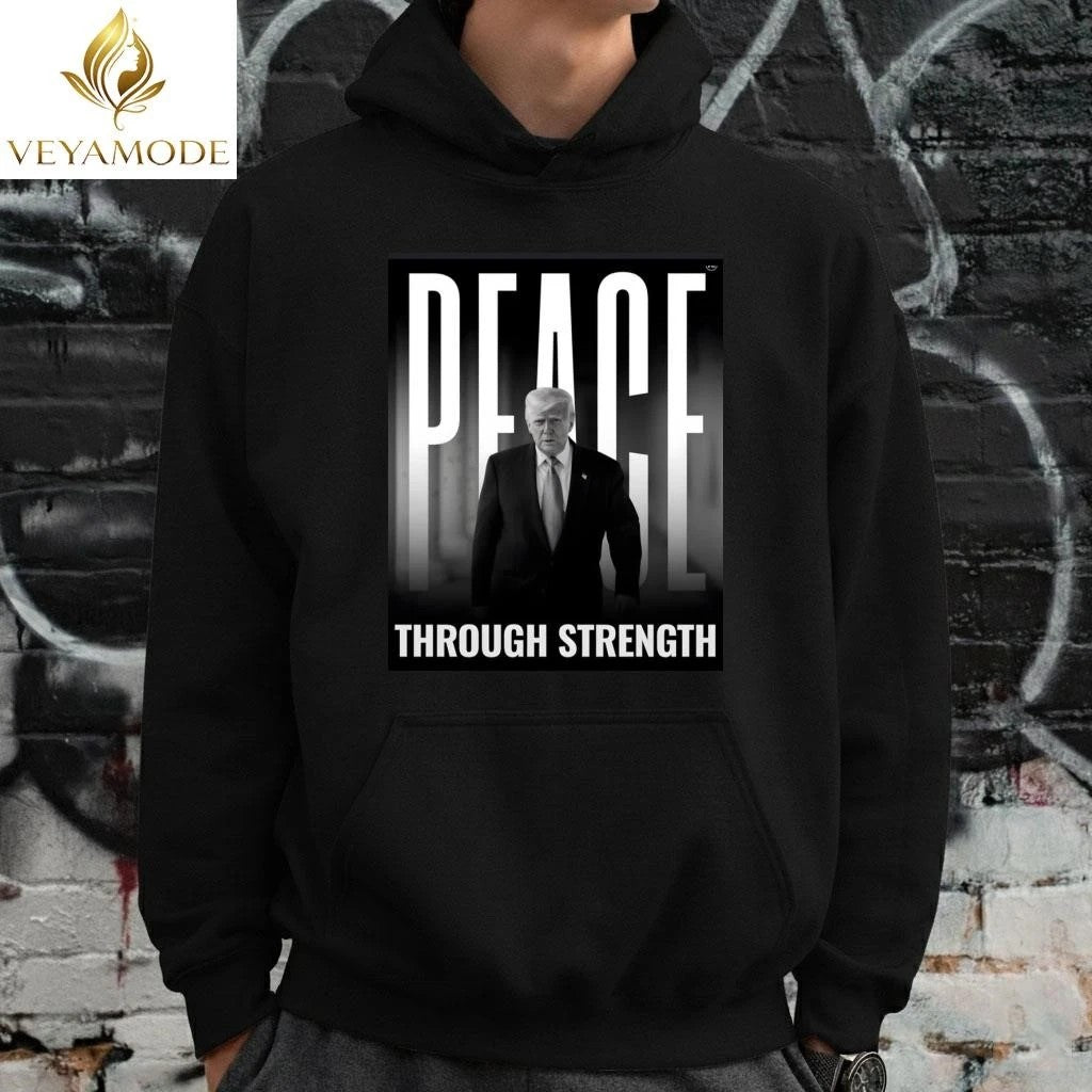 Peace through strength Trump tee