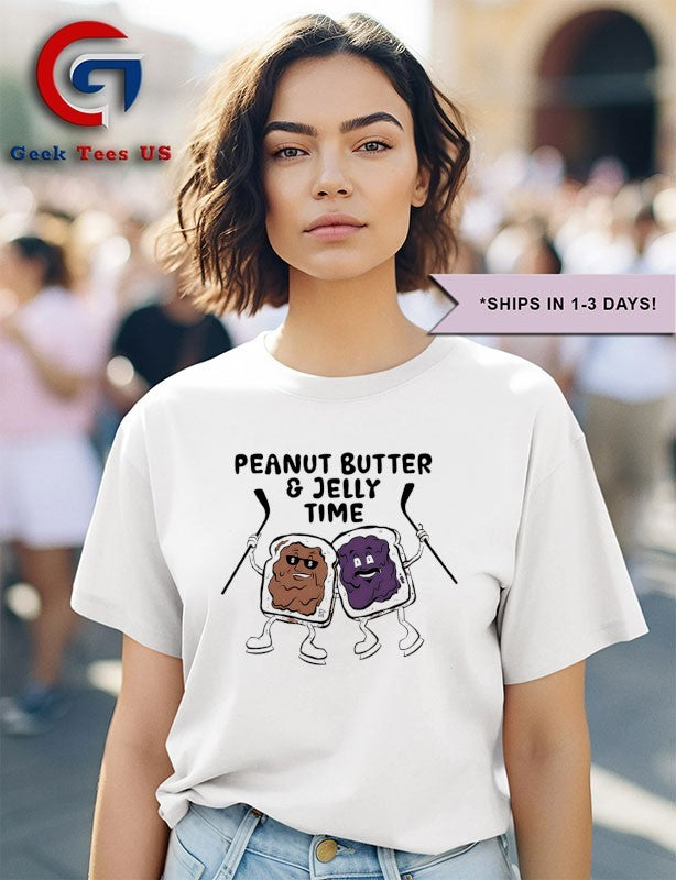 Peanut butter jelly time shirt