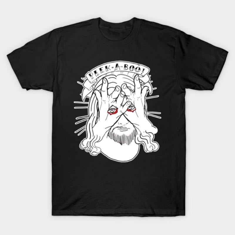 Peekaboo Swoosh See You T-Shirt - Fun Interactive Design for Kids & Adults Hoodie, Sweatshirt | DripVista.com
