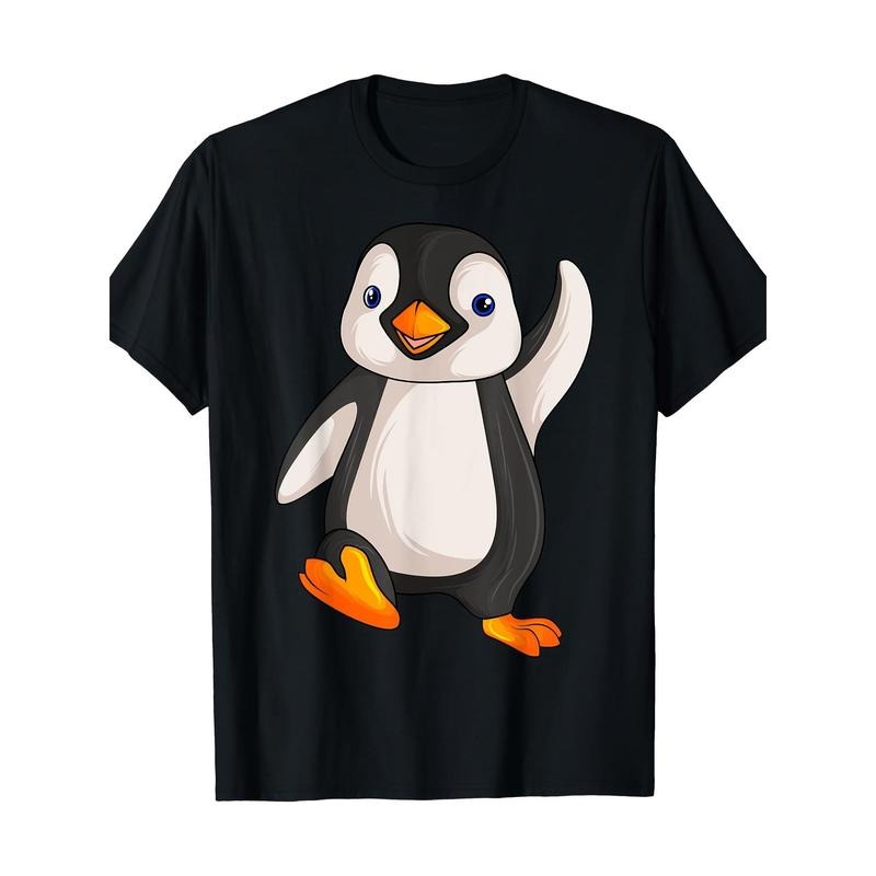 Penguin Cute Animal T-shirt for men Made in USA Hoodie, Sweatshirt | DripVista.com