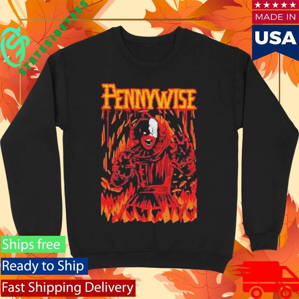 Pennywise Clownism Red Shirt
