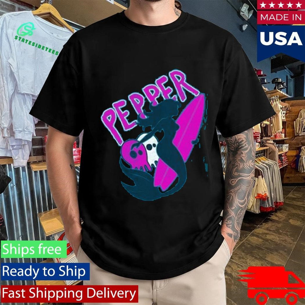 Pepper Sapphire Skullconut Mermaid Shirt