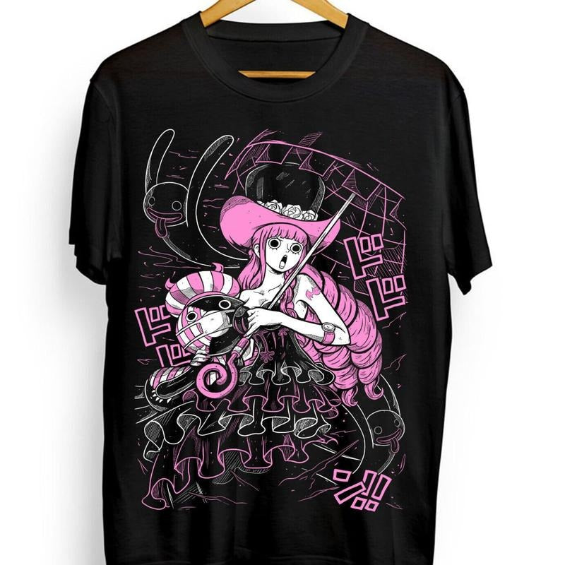 Perona T-Shirt One Piece Tshirt Manga Anime Pirate One Piece Tshirt All Size