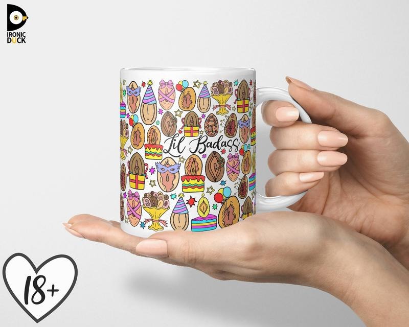 Personalized Vagina Mug For Birthday Parties, Funny Gift For Him, 11Oz 15Oz, Graphic Tees, Funny Coffee Mug Gift