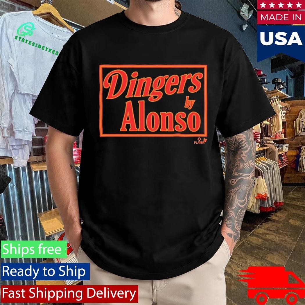 Pete Alonso Baltimore Dingers Sign Shirt