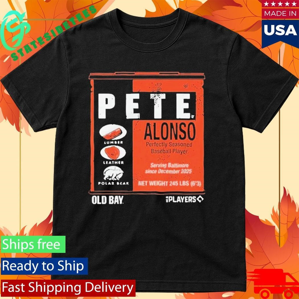 Pete Alonso Old Bay Can Shirt