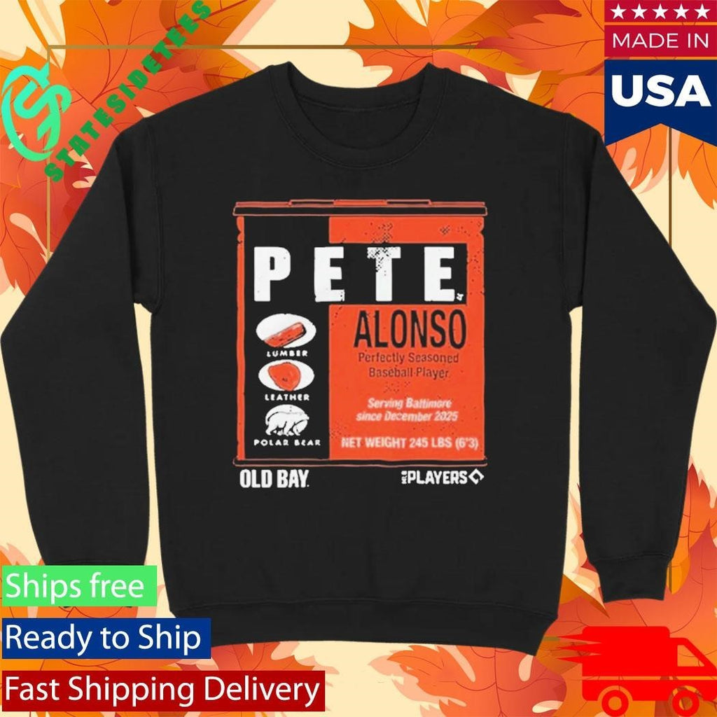 Pete Alonso Old Bay Can Shirt
