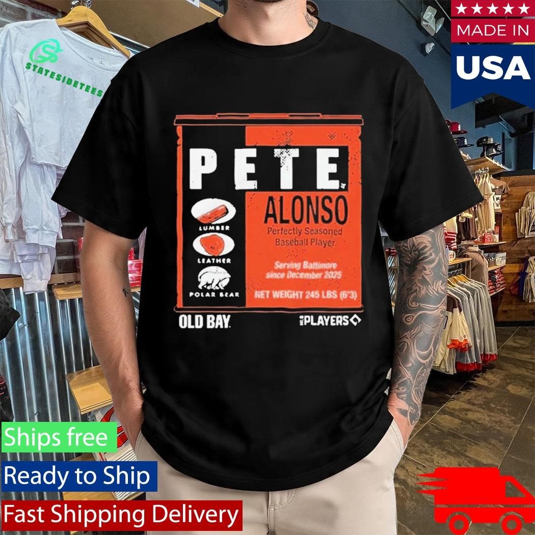 Pete Alonso Old Bay Can Shirt