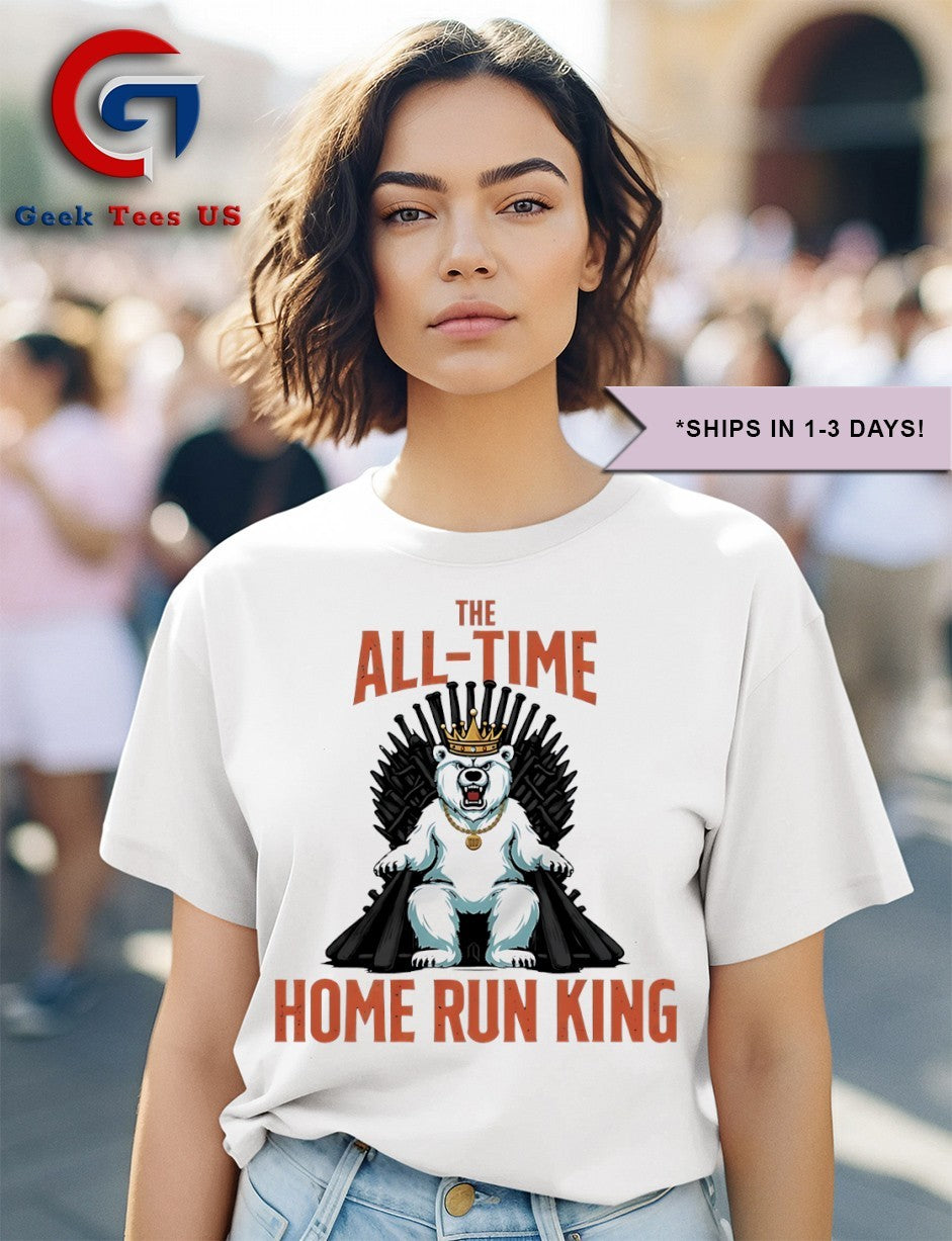 Pete Alonso Polar Bear King the all time Home Run King NY Mets shirt