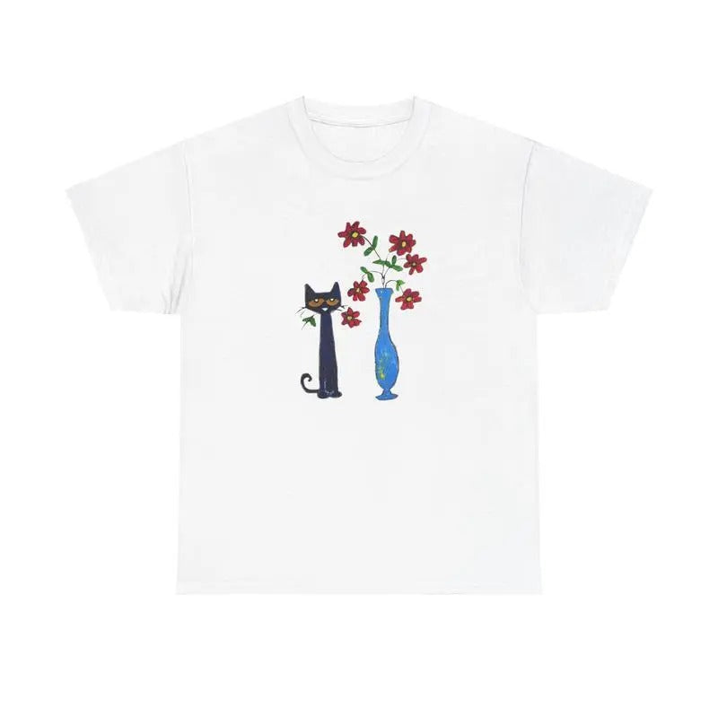 Pete the Cat Flower Shirt - Pete the cat coffee shirt