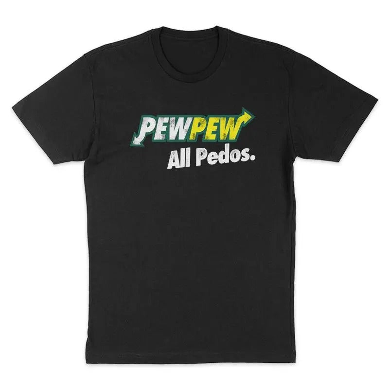 PewPew All Pedos Tee Shirt, PewPew All Pedos Tee DRG Classic Cotton Hoodie, Sweatshirt | DripVista.com