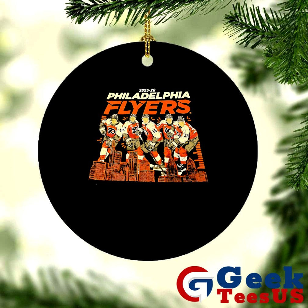 Philadelphia Flyers hockey 2025-2026 players skyline City shirt
