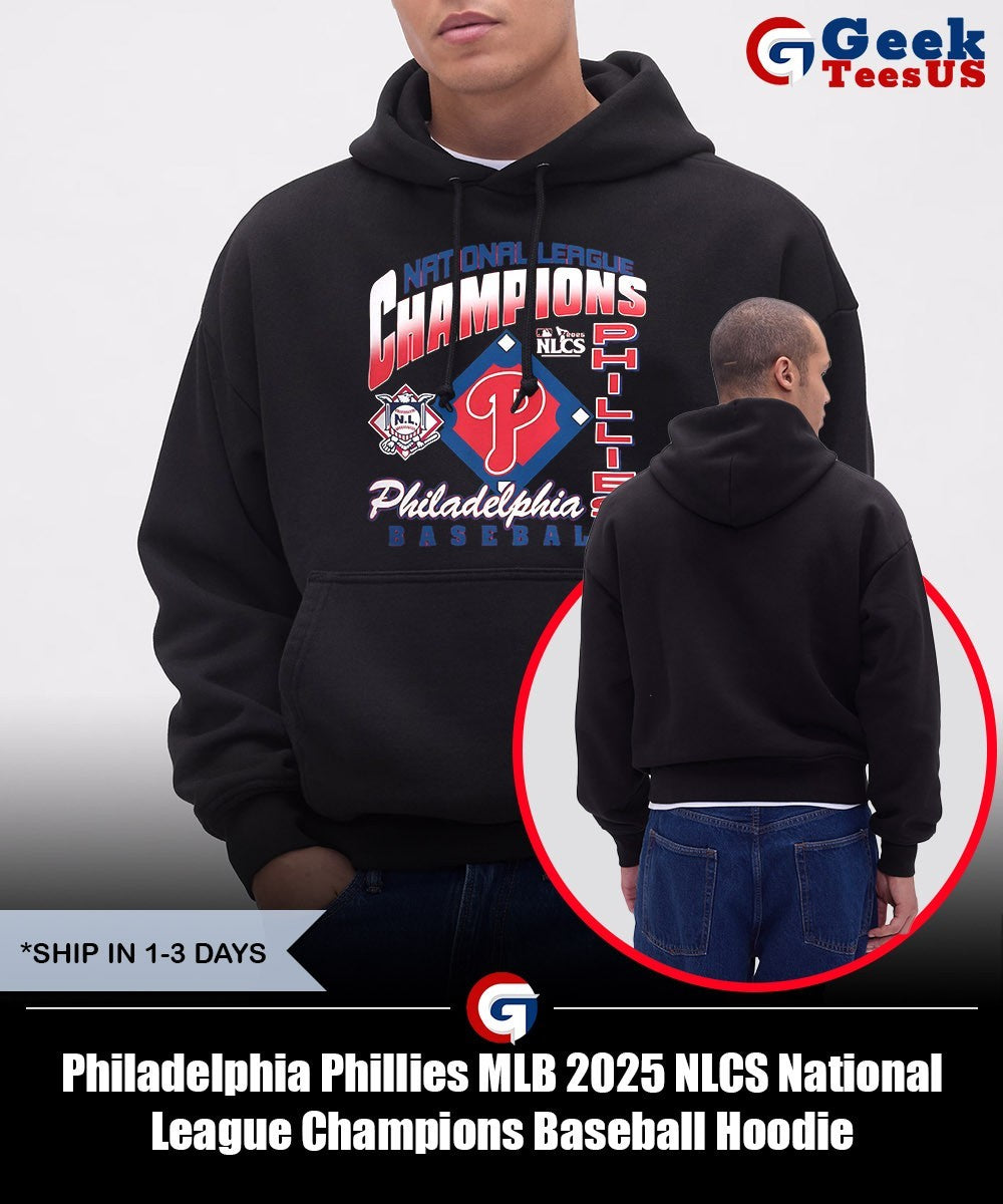 Philadelphia Phillies MLB 2025 NLCS National League Champions Baseball shirt