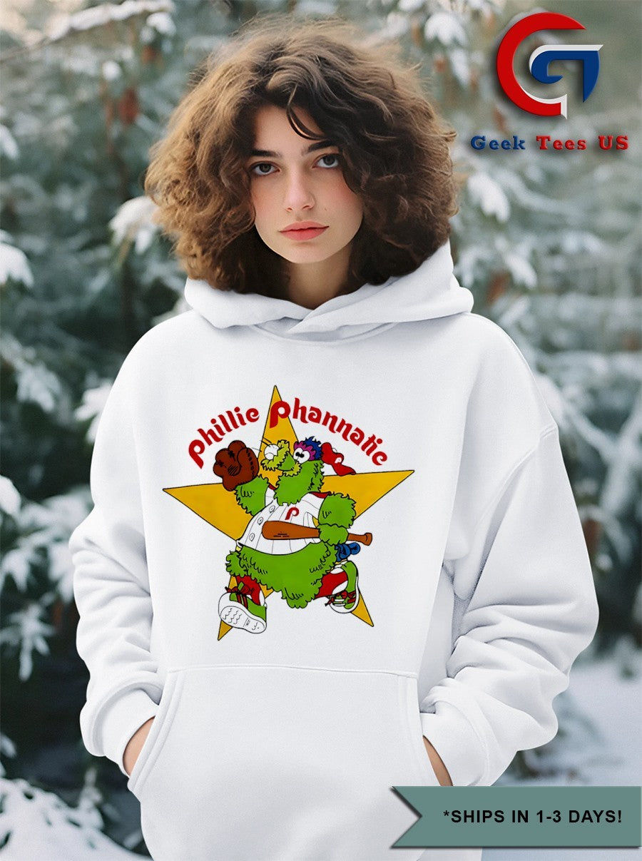 Phillie Phanatic Philadelphia Phillies mascot star shirt