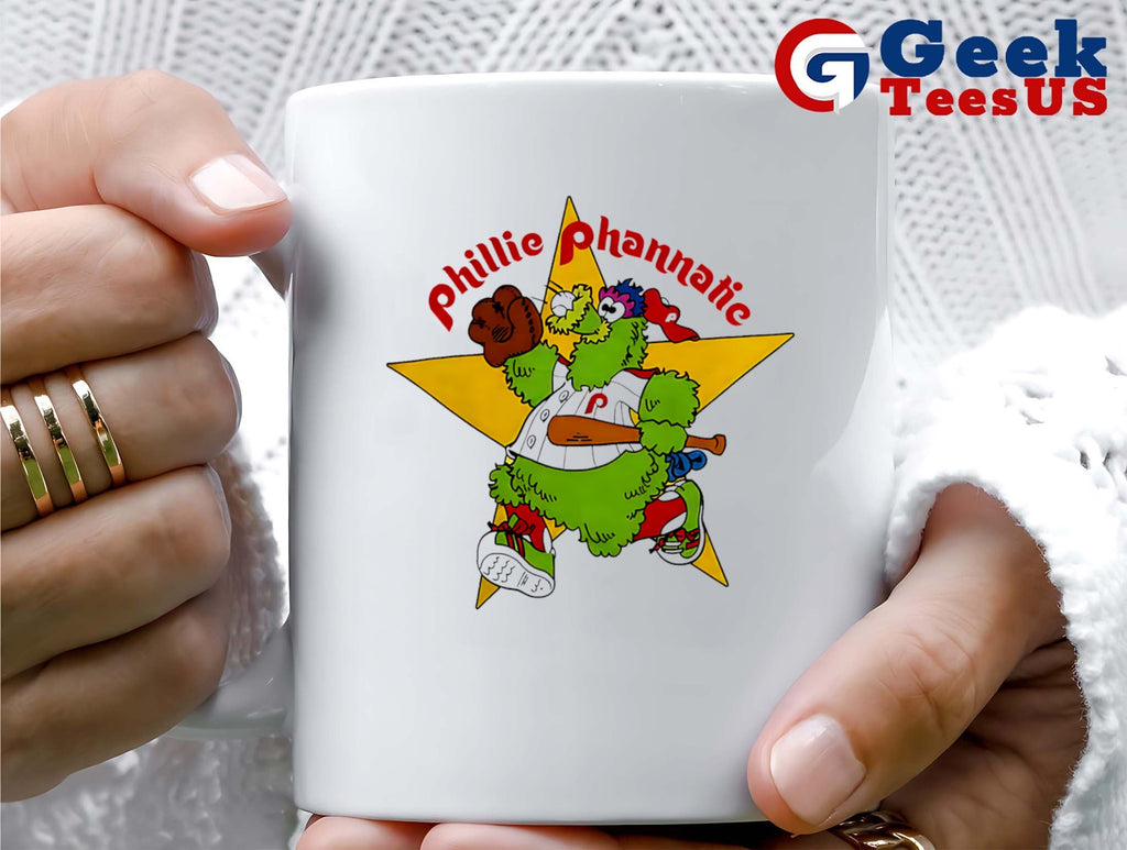 Phillie Phanatic Philadelphia Phillies mascot star shirt