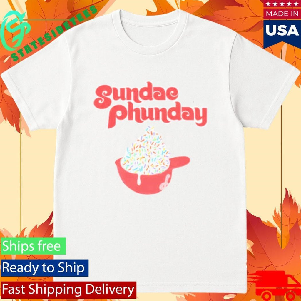 Phillies Sundae Phunday Ice Cream Helmet Shirt
