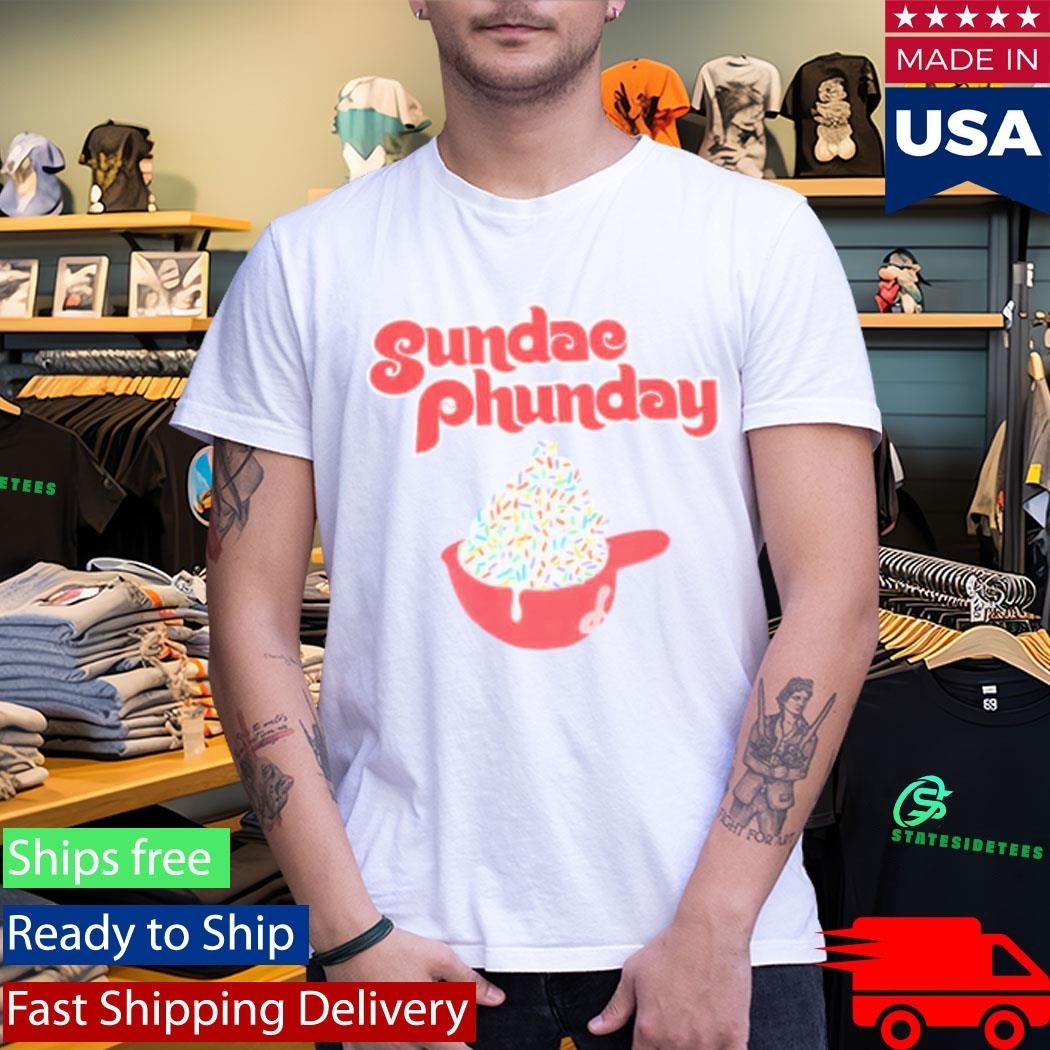 Phillies Sundae Phunday Ice Cream Helmet Shirt