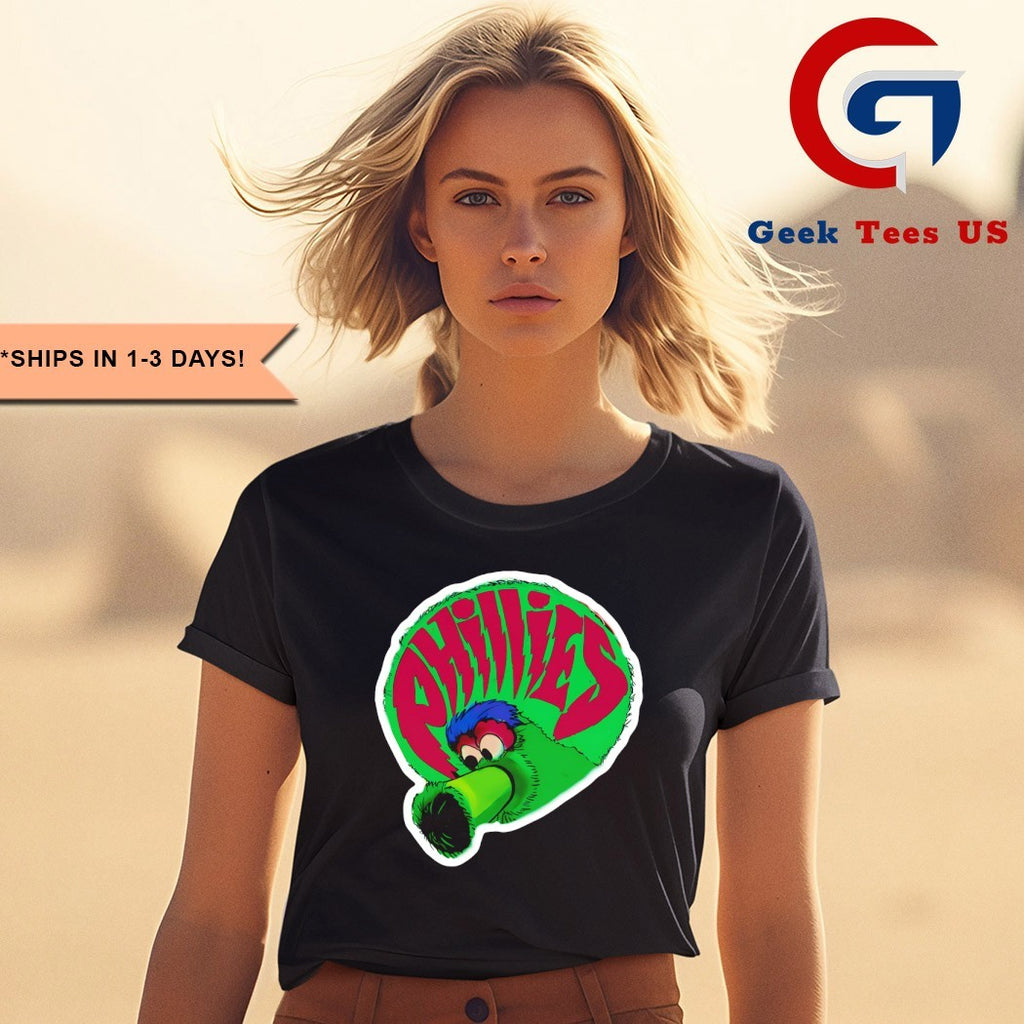 Philly Phanatic mascot 2025 graphic shirt