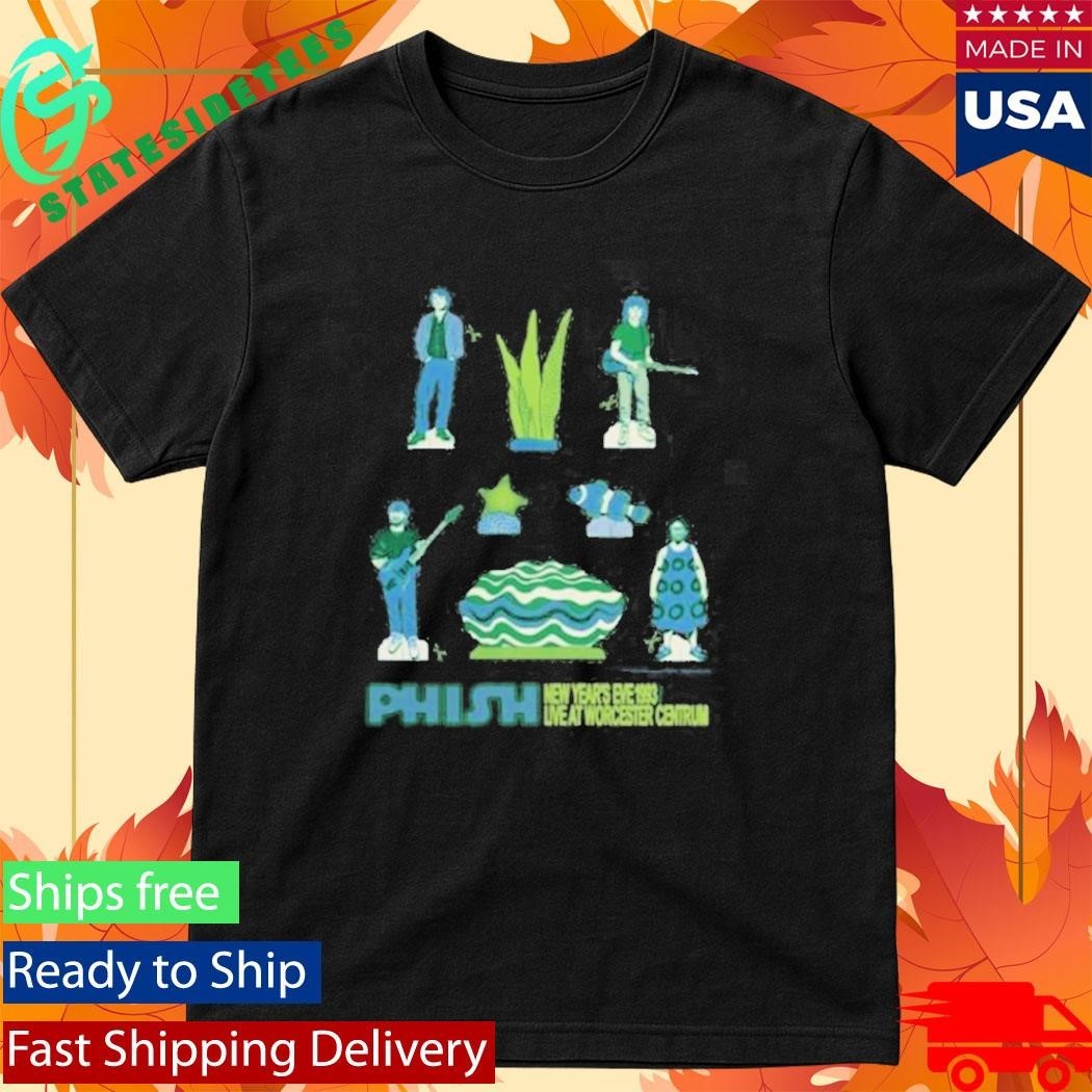 Phish Dry Goods New Year’s Eve 1993 Live At Worcester Shirt