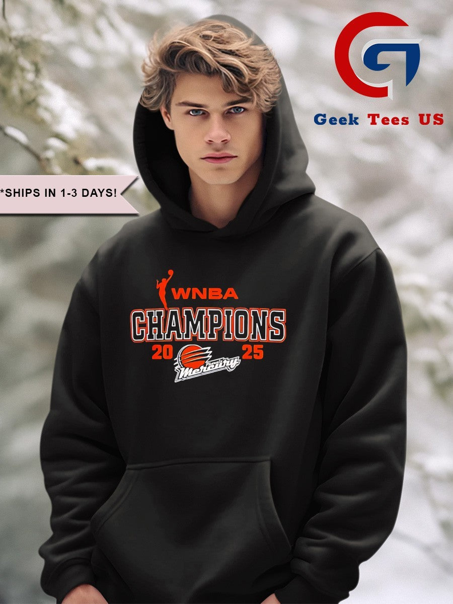 Phoenix Mercury 2025 WNBA Champions shirt