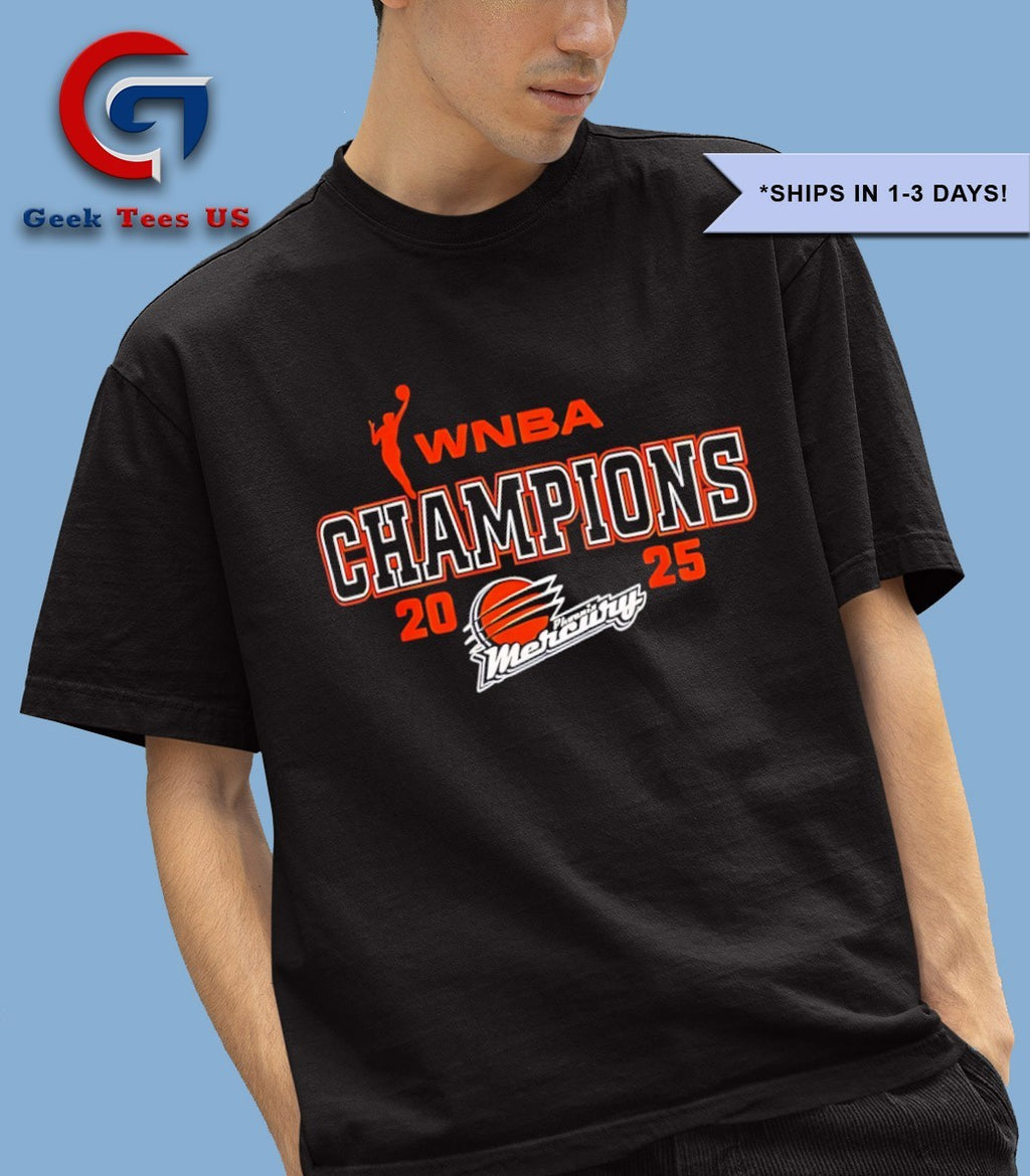 Phoenix Mercury 2025 WNBA Champions shirt