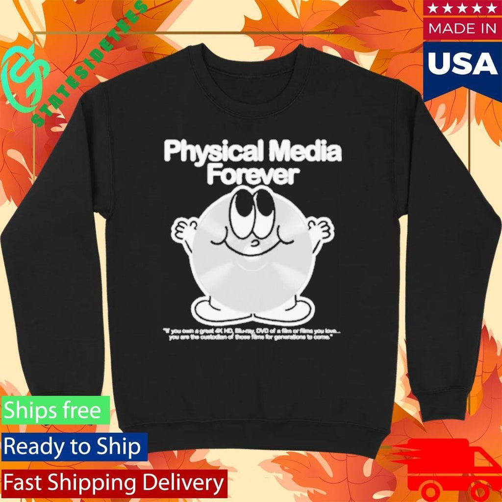 Physical Media Forever Wide Shirt